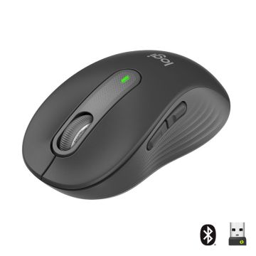 Logitech Signature M650 mouse Mano destra RF senza fili + Bluetooth Ottico 4000 DPI , 140543