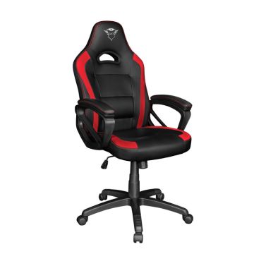 Trust GXT 701 Ryon Sedia per gaming universale Seduta imbottita Nero, Rosso , 143035