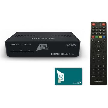 New Majestic SAT 270 Cavo HD Nero , 143732