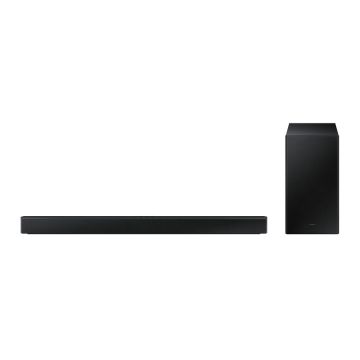 Samsung Soundbar HW-B450/ZF con subwoofer 2.1 canali 300W, bassi profondi, effetto surround, suone ottimizzato, unico telecomando , 141995