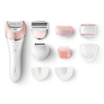 Philips Satinelle Advanced Epilatore Wet & Dry per gambe, corpo e viso , 124277