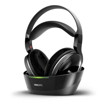 Philips SHD8850/12 cuffia e auricolare Wireless Cuffie A Padiglione MUSICA Nero , 130535